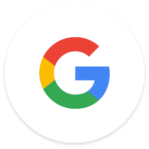 Google logo circle